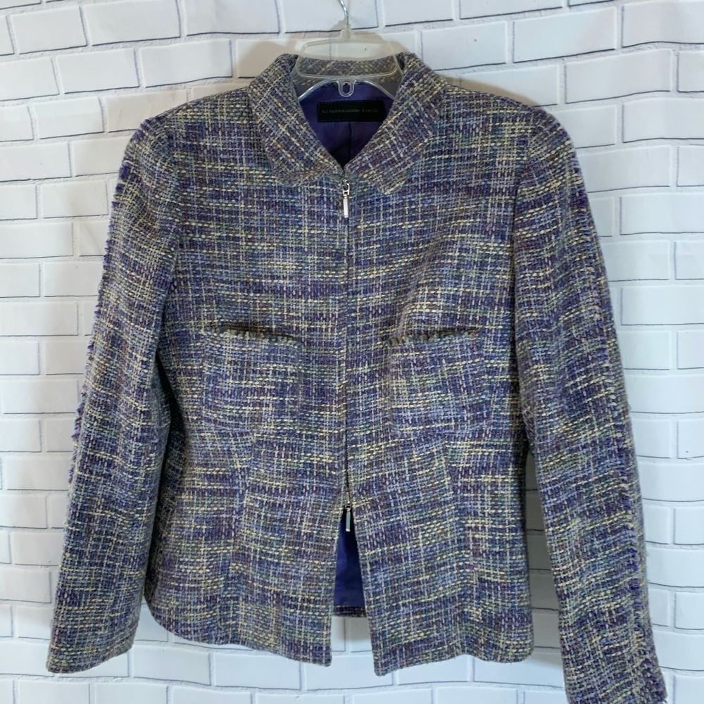 42 Purificacion Garcia‎ Woven Tweed Jacket